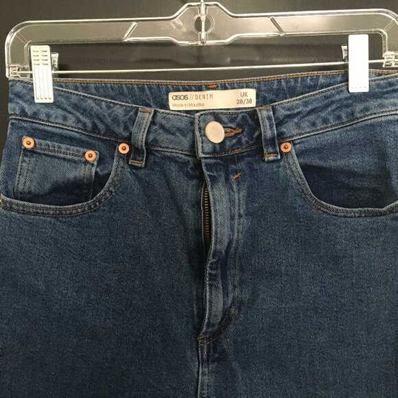 ASOS Tall Mom Jean Midwash - Picture 8 of 9